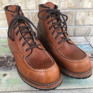 Red Wing Roughneck Genuine Leather 6” Boots